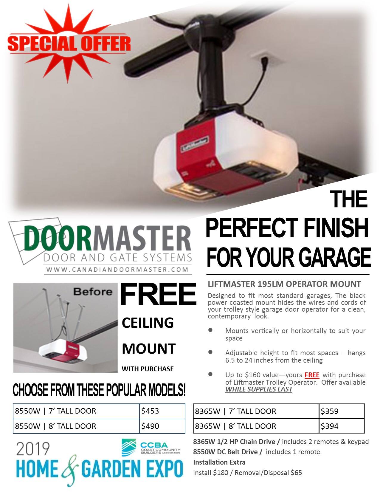 Read more about the article Free ceiling mount while supplies last!
