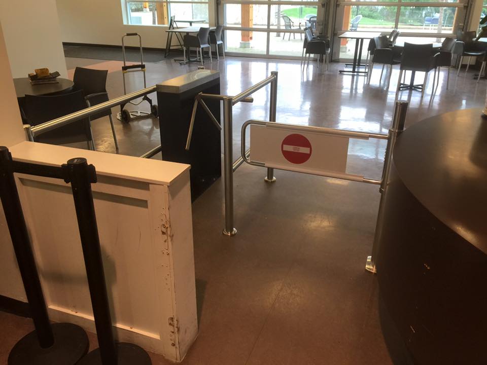 turnstiles and pedestrian gates in Vacnouver