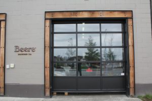 Commercial garage door installation in North Vancouver