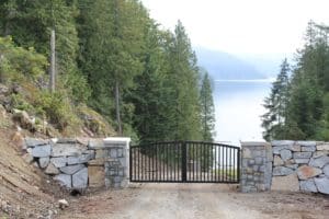 automatic solar powered gates