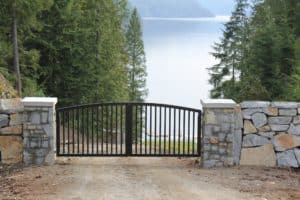 automatic solar powered gates