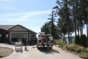 swing gate installation