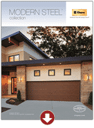 Clopay Modern Steel garage doors