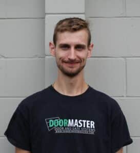 Canadian Doormaster staff Tyler Heatherington