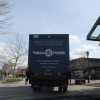 Commercial truck door in Vancouver